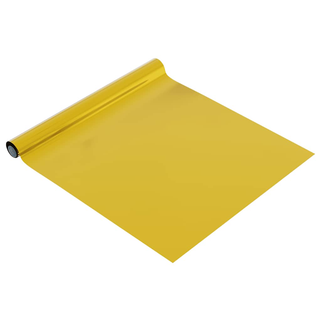 VidaXL film pour meubles autocollant 500x90 cm PVC brillant doré