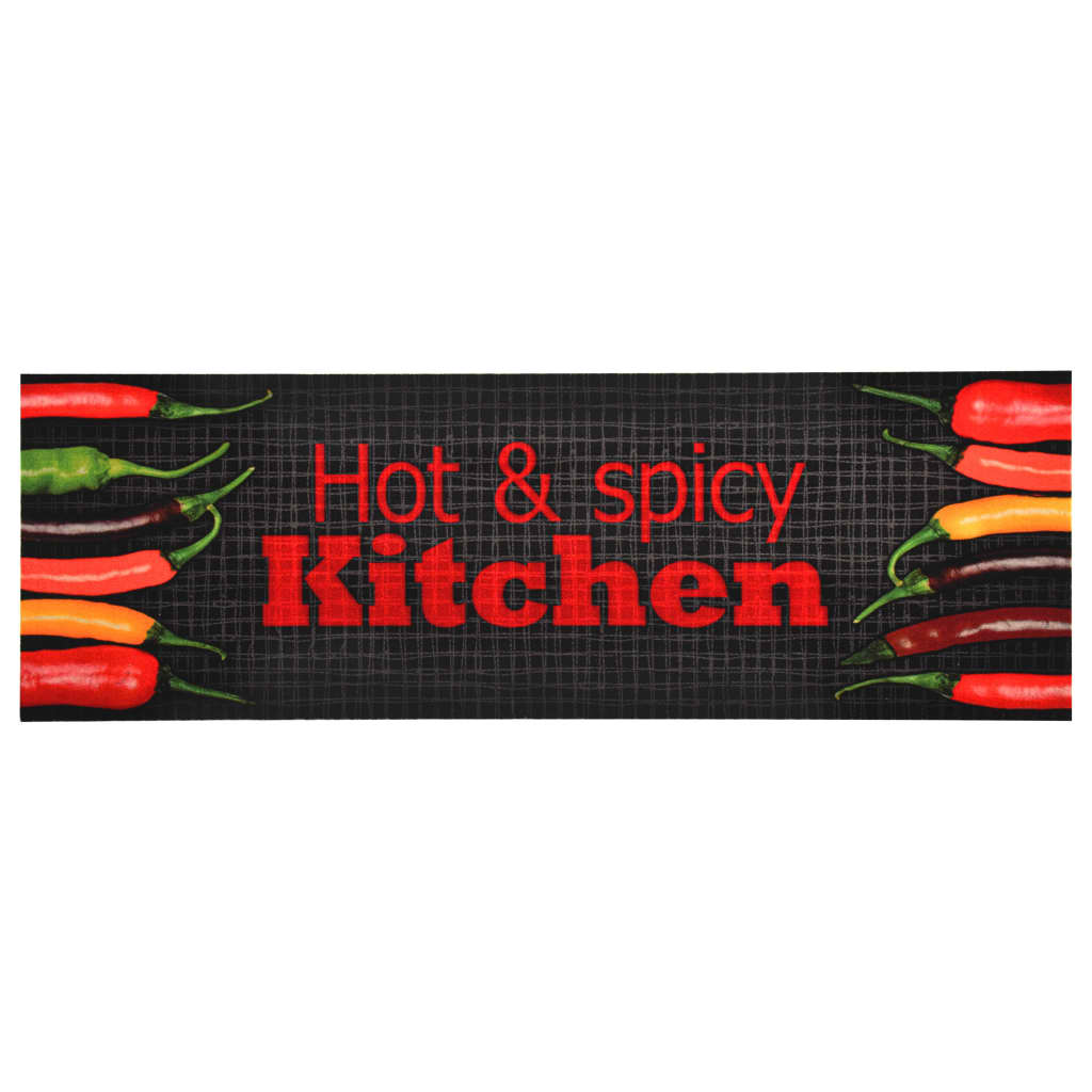 Vidaxl Cuisine Mat lavable Hot Spicy 60x300 cm