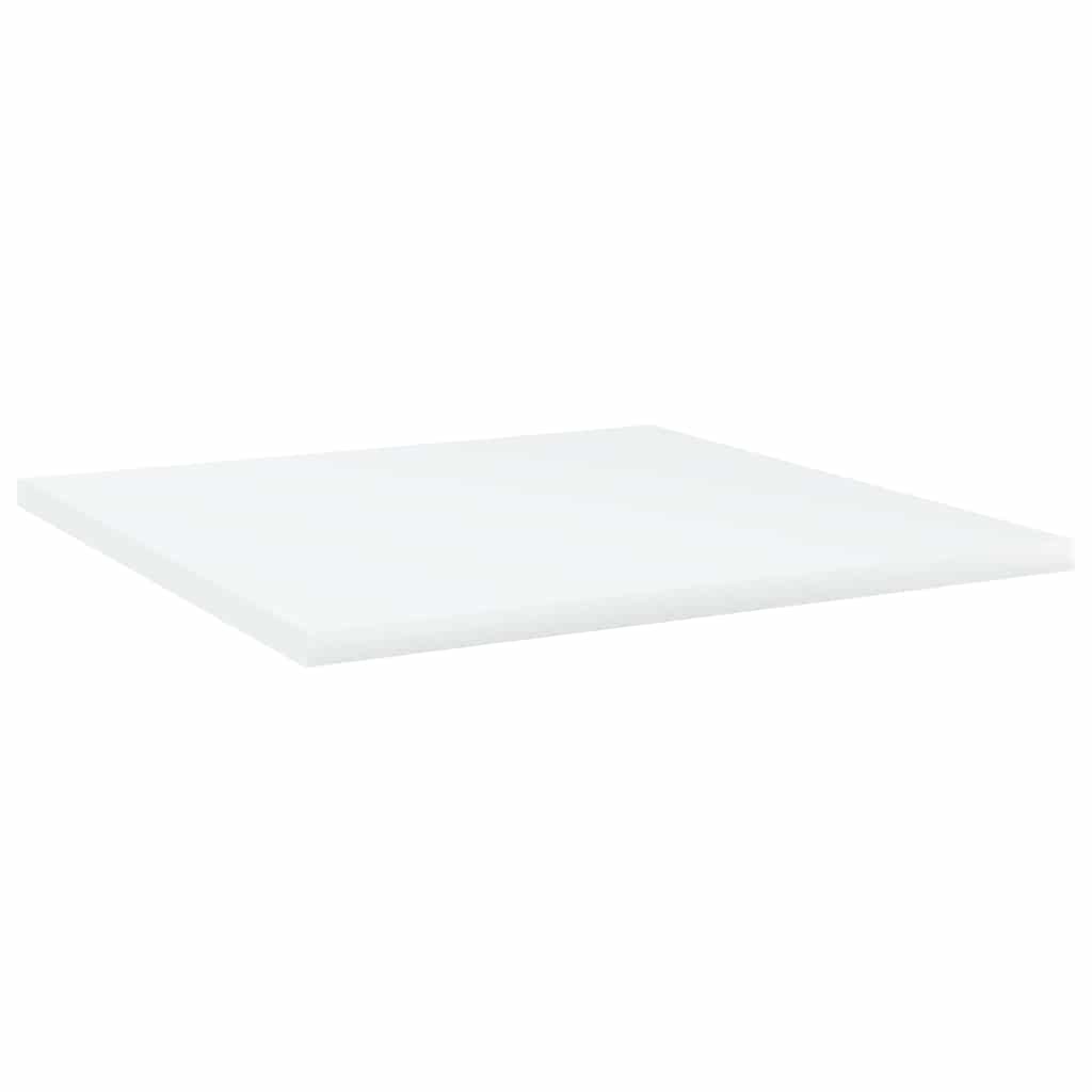 Vidaxl wandschappen 4 st 40x40x1,5 cm bewerkt hout wit