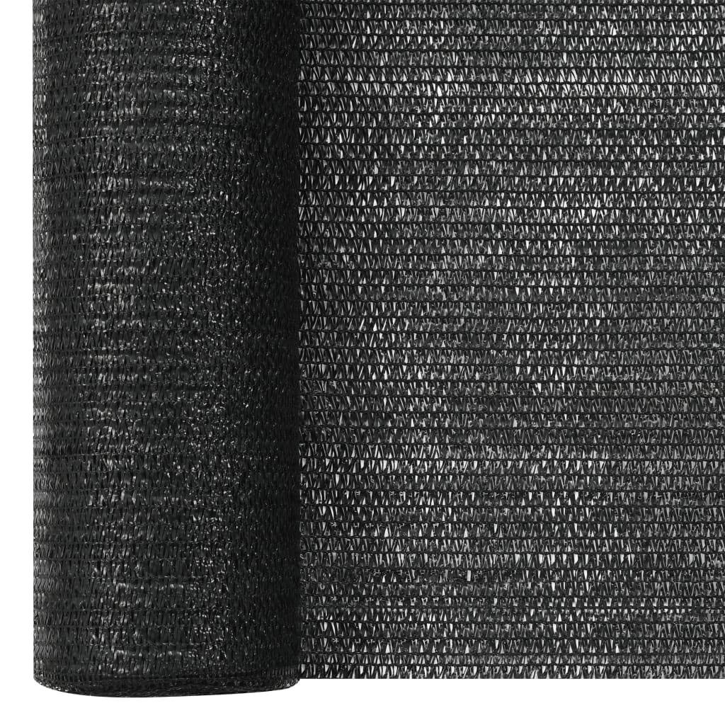 Vidaxl Privacynet 75 g m² 1,2x10 m HDPE noir
