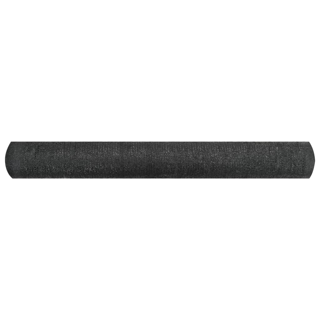 VidaXL Filet d'intimité 195 g m² 1,8x25 m HDPE noir