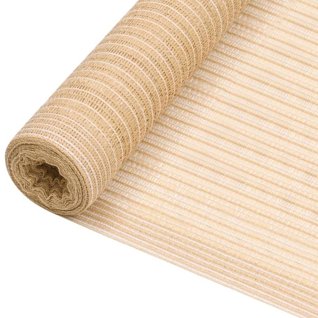 Vidaxl privacynet 75 g m² 1,5x25 m hdpe beige