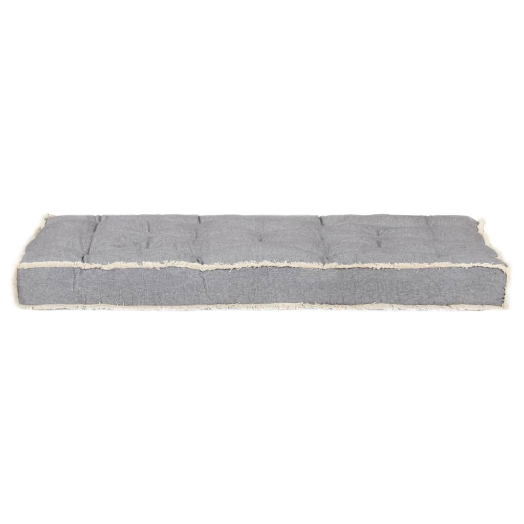Vidaxl Bank Cushion Pallet 120x80x10 cm anthracite -colored