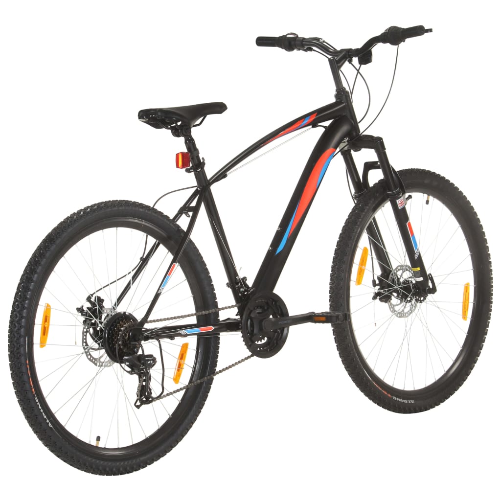 Vidaxl Mountainbike 21 engrenages Roues 29 pouces Cadre 48 cm noir