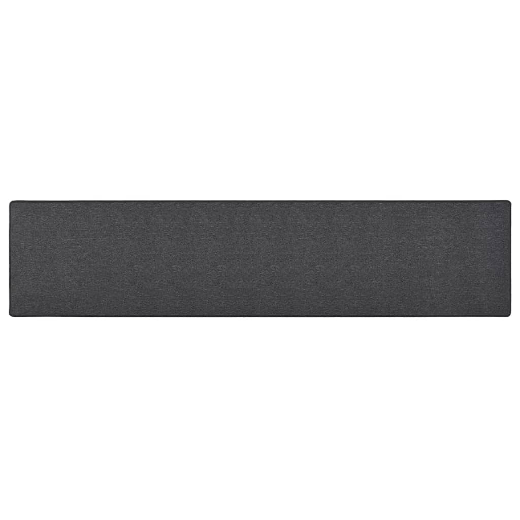 Vidaxl Carpet Runner 50x250 cm anthracite -colored