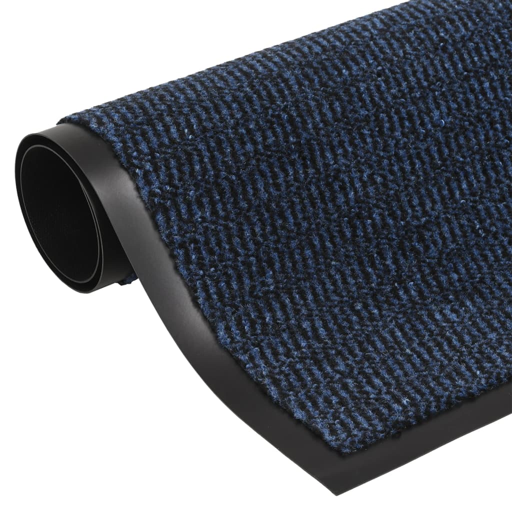Vidaxx paillasson tufté 60x150 cm bleu