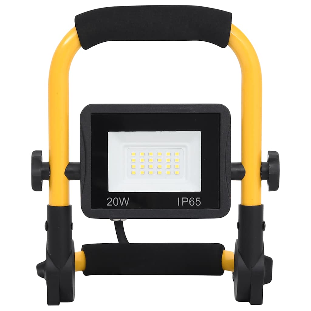 Vidaxl Spotlight avec poignée LED 20 W Blanc chaud