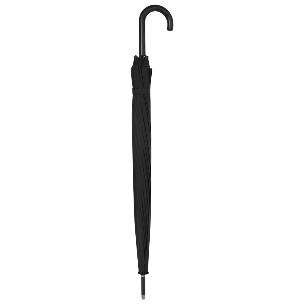 Vidaxl Umbrella automatique 120 cm noir