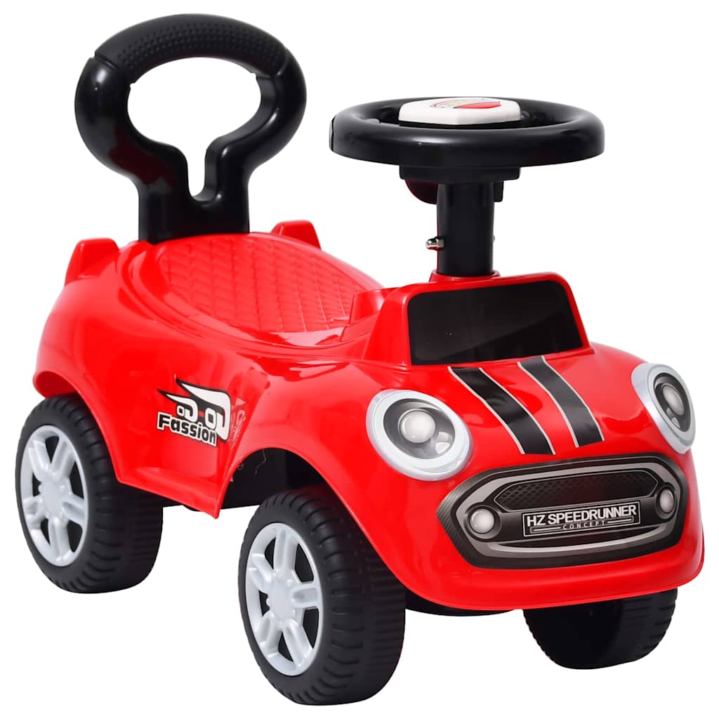 VidaXL voiture porteur rouge