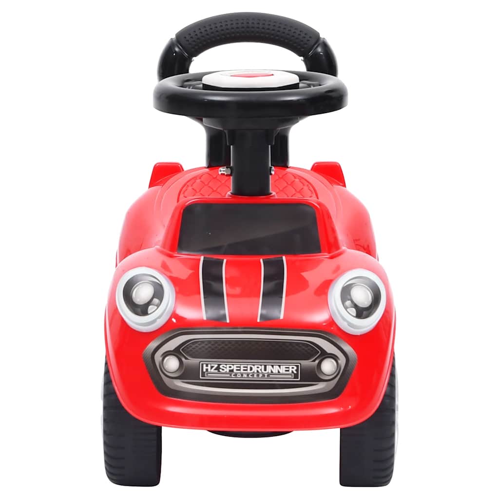 VidaXL voiture porteur rouge