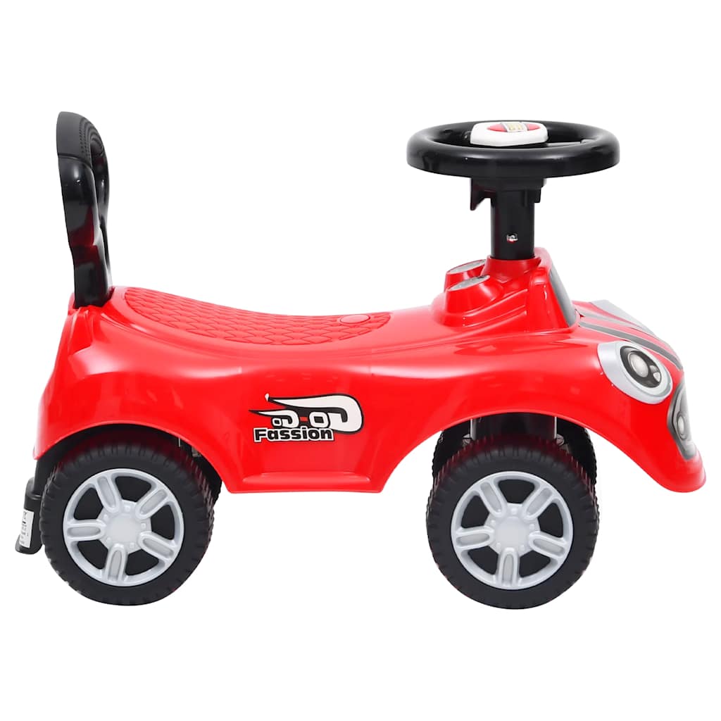 VidaXL voiture porteur rouge