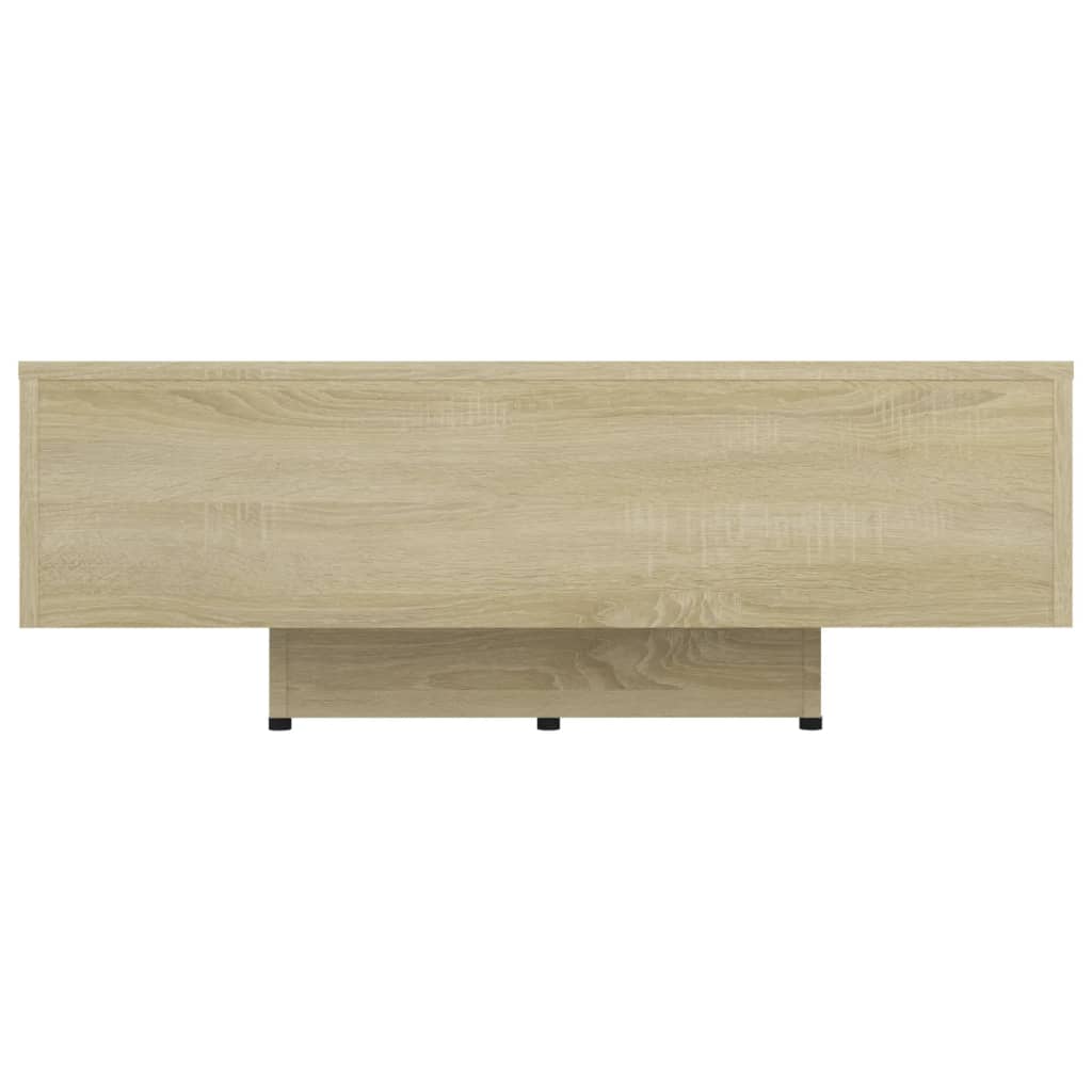 Vidaxl salontafel 85x55x31 cm bewerkt hout sonoma eikenkleurig