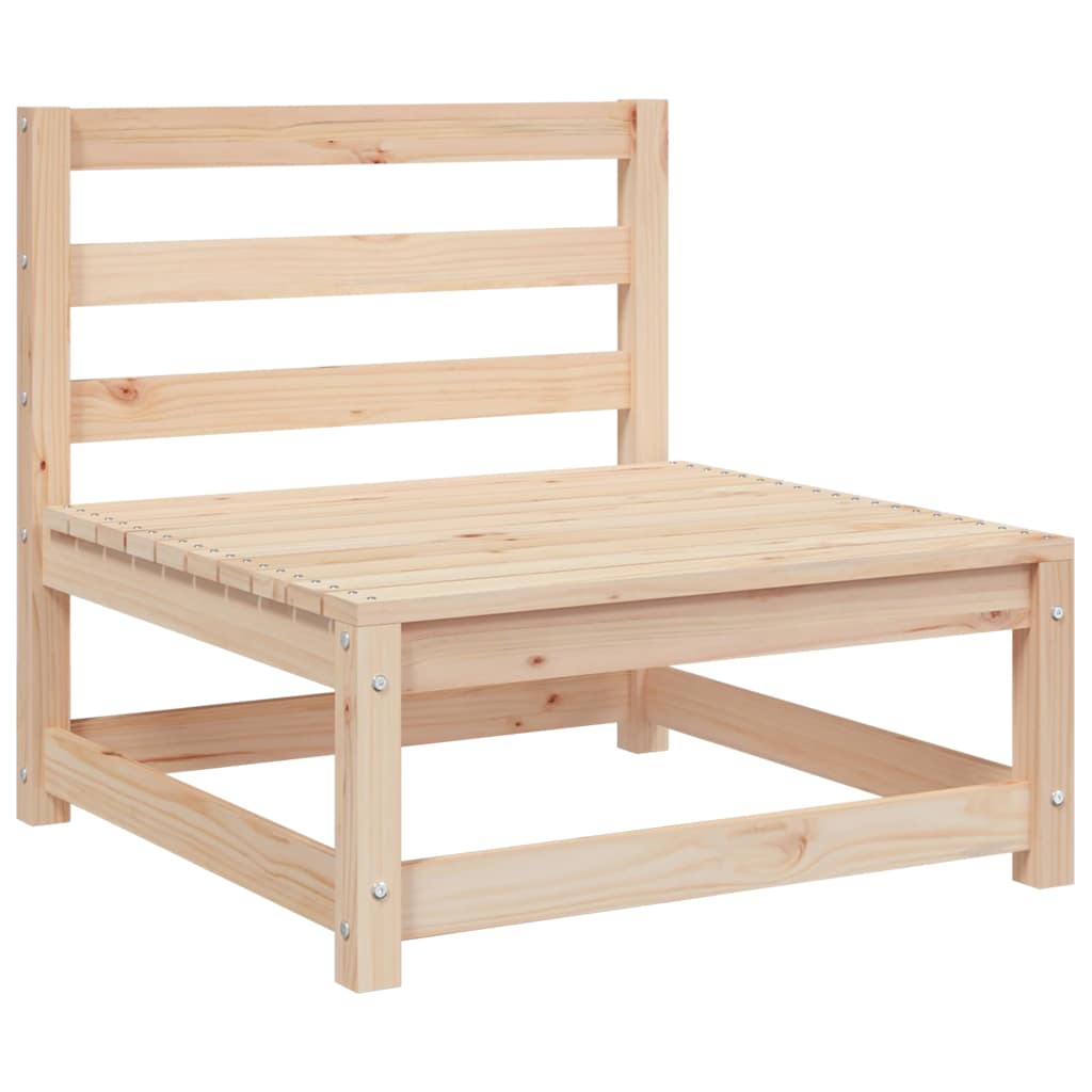 Vidaxl 2-delige loungeset met kussens massief grenenhout