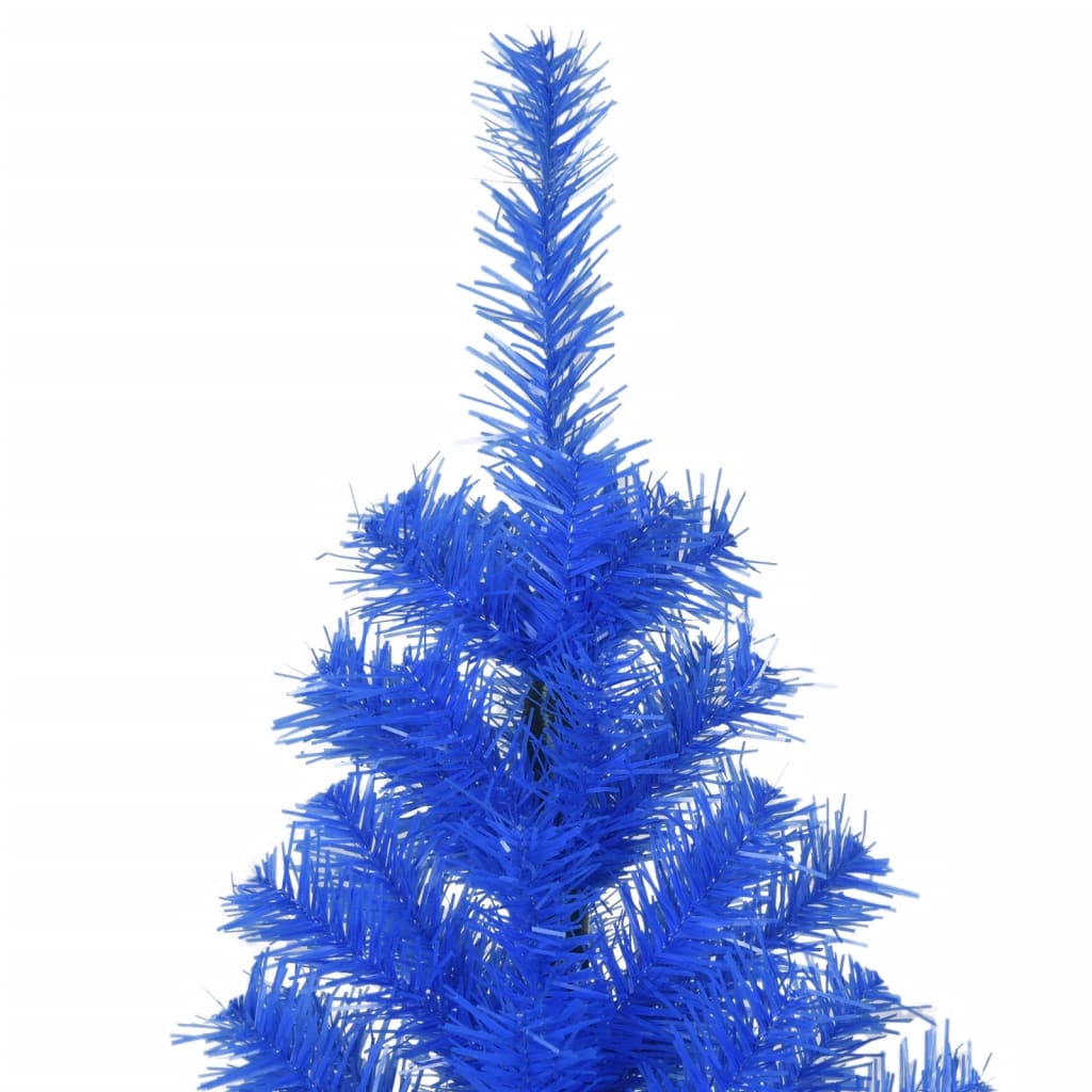 Vidaxl kunstkerstboom avec un bleu PVC standard de 240 cm