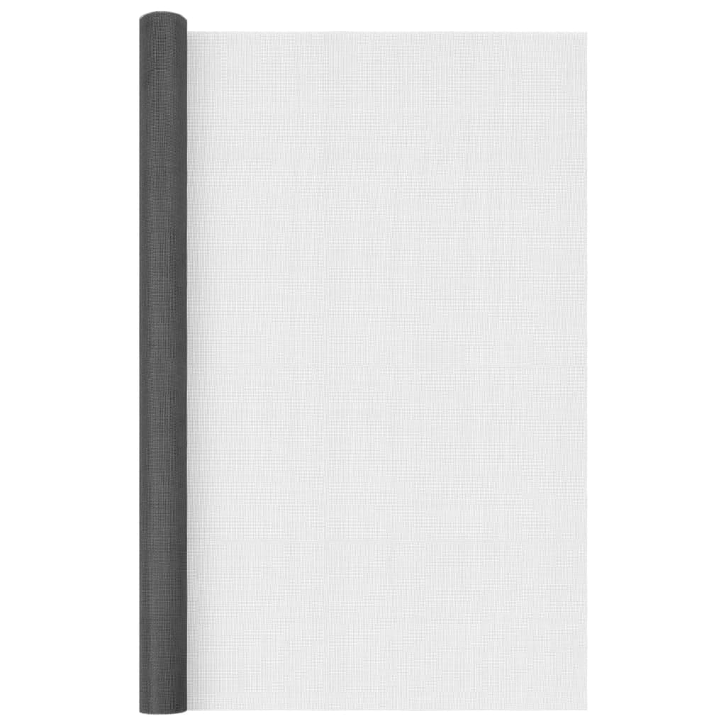 Vidaxl Mesh 80x1000 cm Fiber optique noir