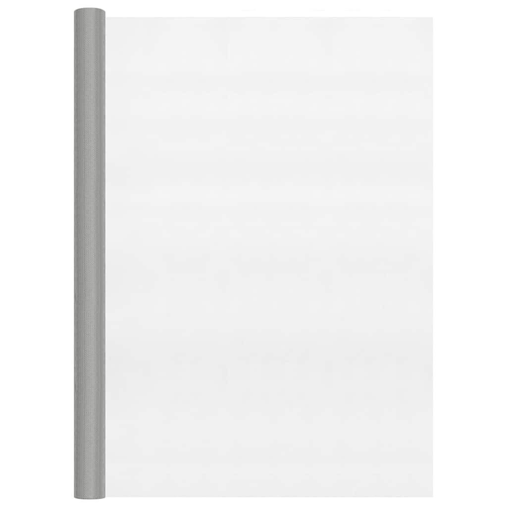Vidaxl Mesh 112x2000 cm en acier inoxydable en argent coloré