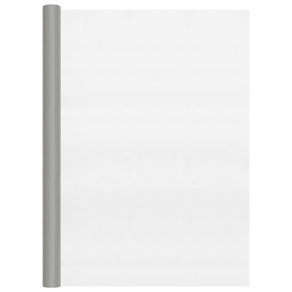 Vidaxl Mesh 112x2000 cm en acier inoxydable en argent coloré