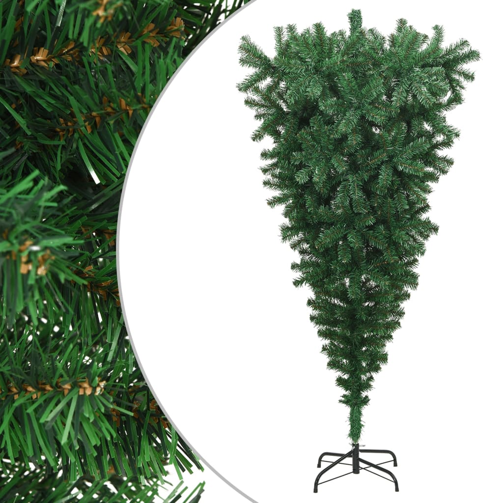 Vidaxl Kunstkerstboom inversé avec un vert de 180 cm standard