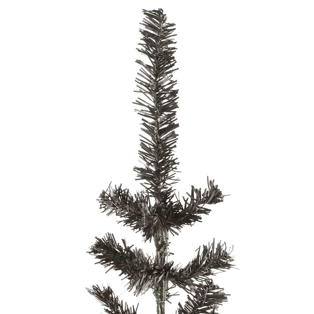 Vidaxl Christmas Trear étroit 210 cm noir