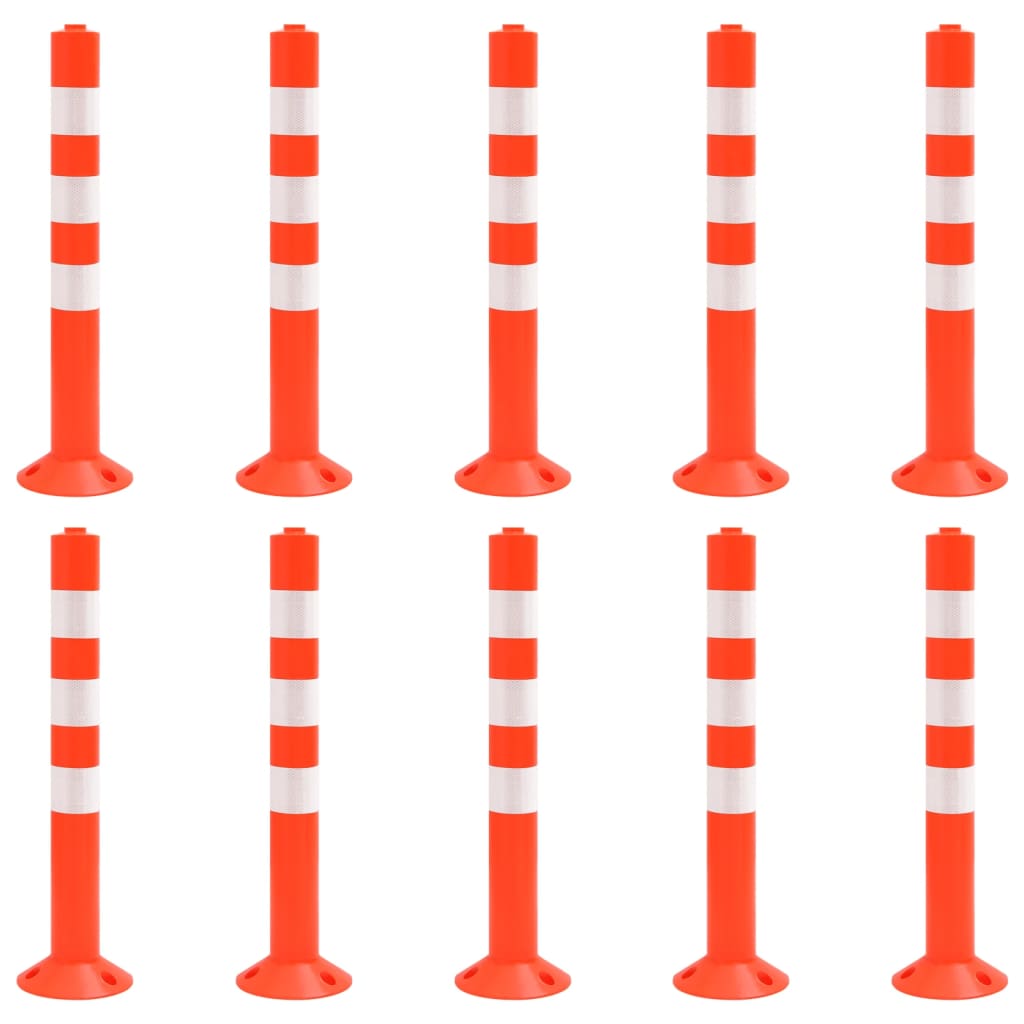 Vidaxl Traffic Polas 10 st 75 cm PE