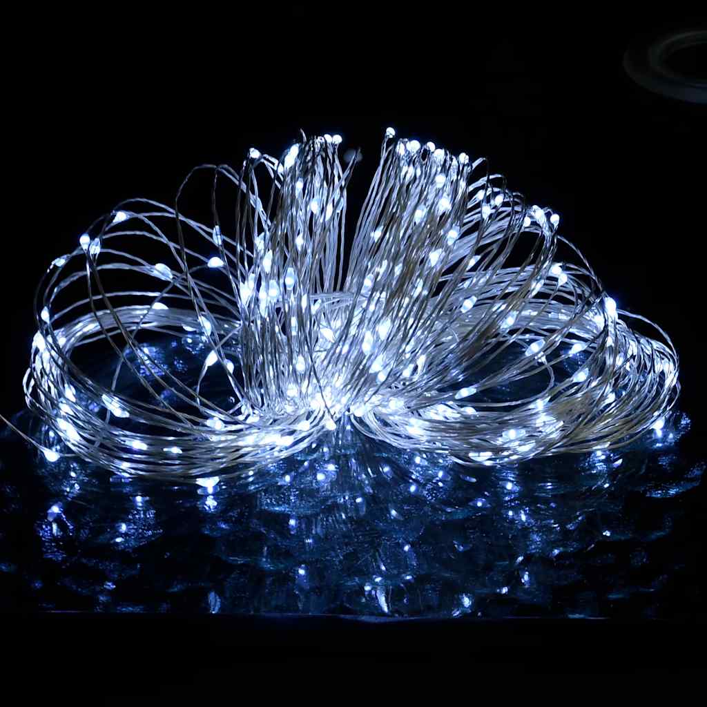 Guirlande légère vidaxl avec 300 LED 30 m blanc froid