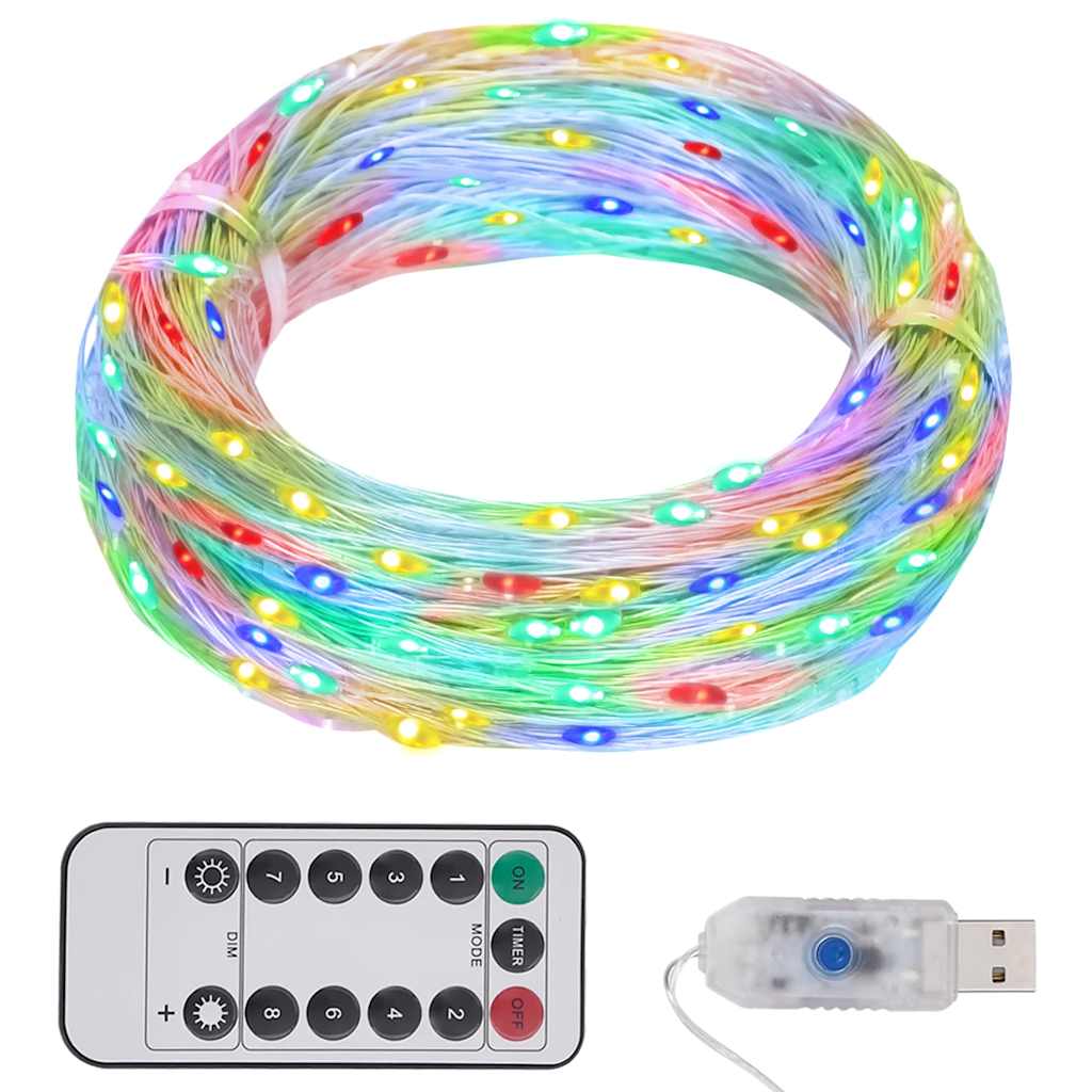 Guirlande lumineuse Vidaxx avec 300 LED 30 m multicolore