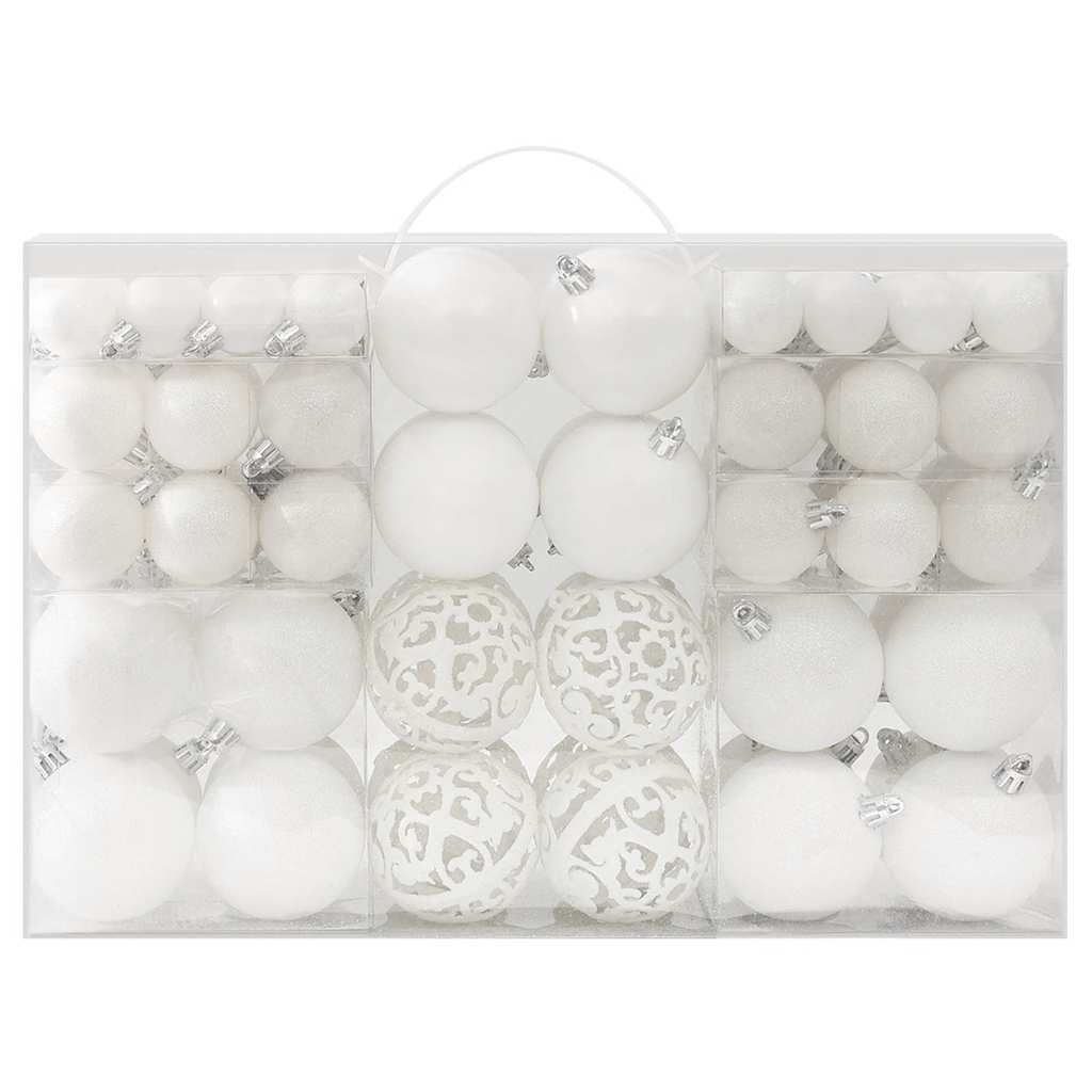 Vidaxl 100 pièces de Noël Ball White
