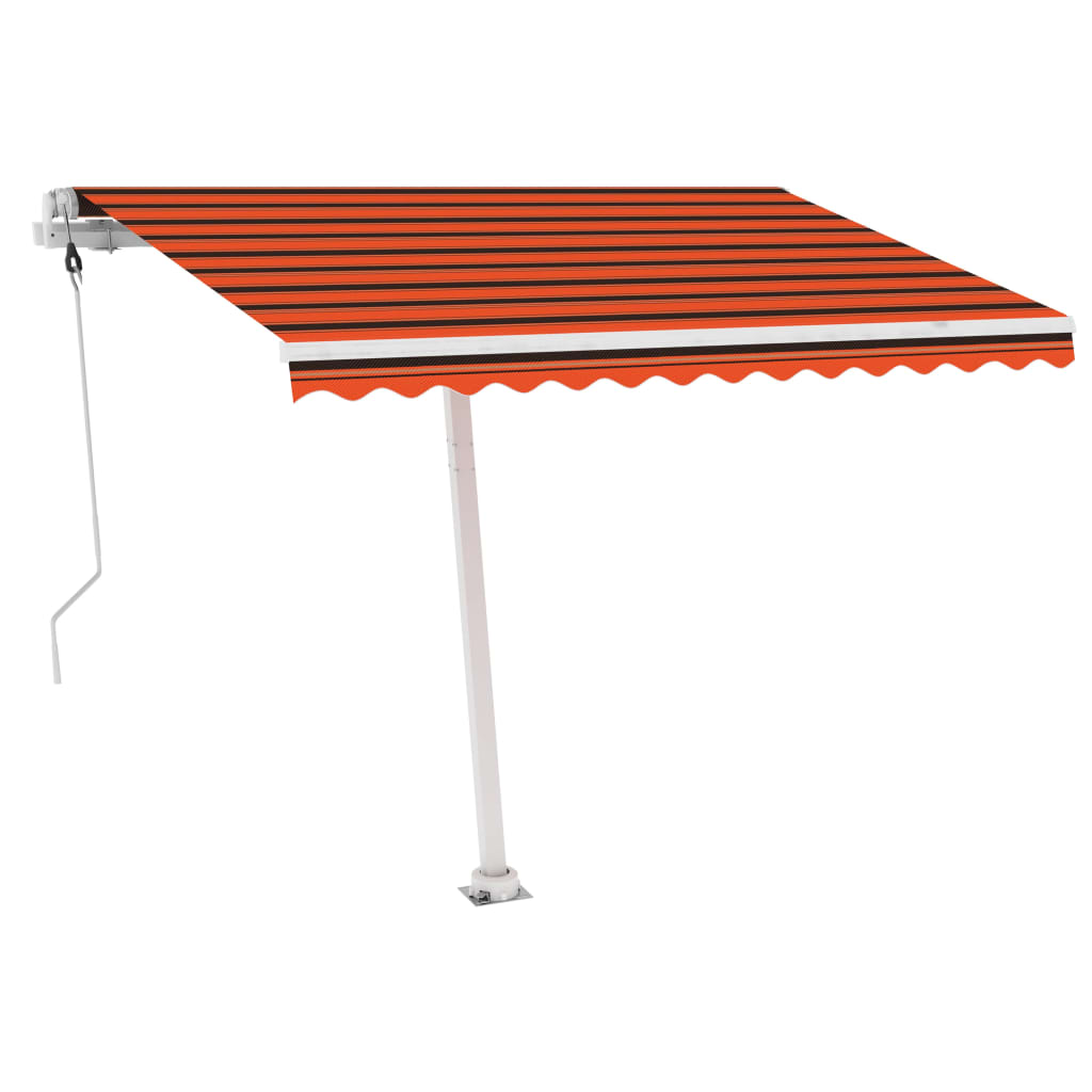 Vidaxl Luifel - Free - Automatic 300x250 cm CM et brun