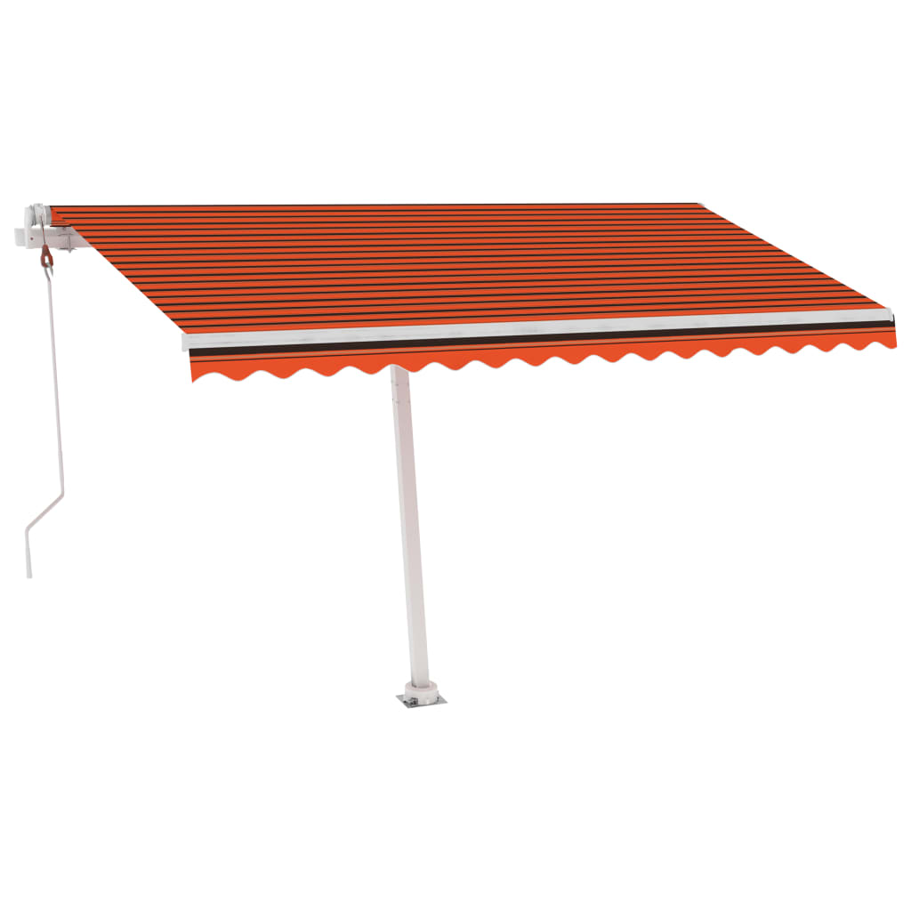 Vidaxl Luifel - Free - Automatic 450x300 cm CM et brun