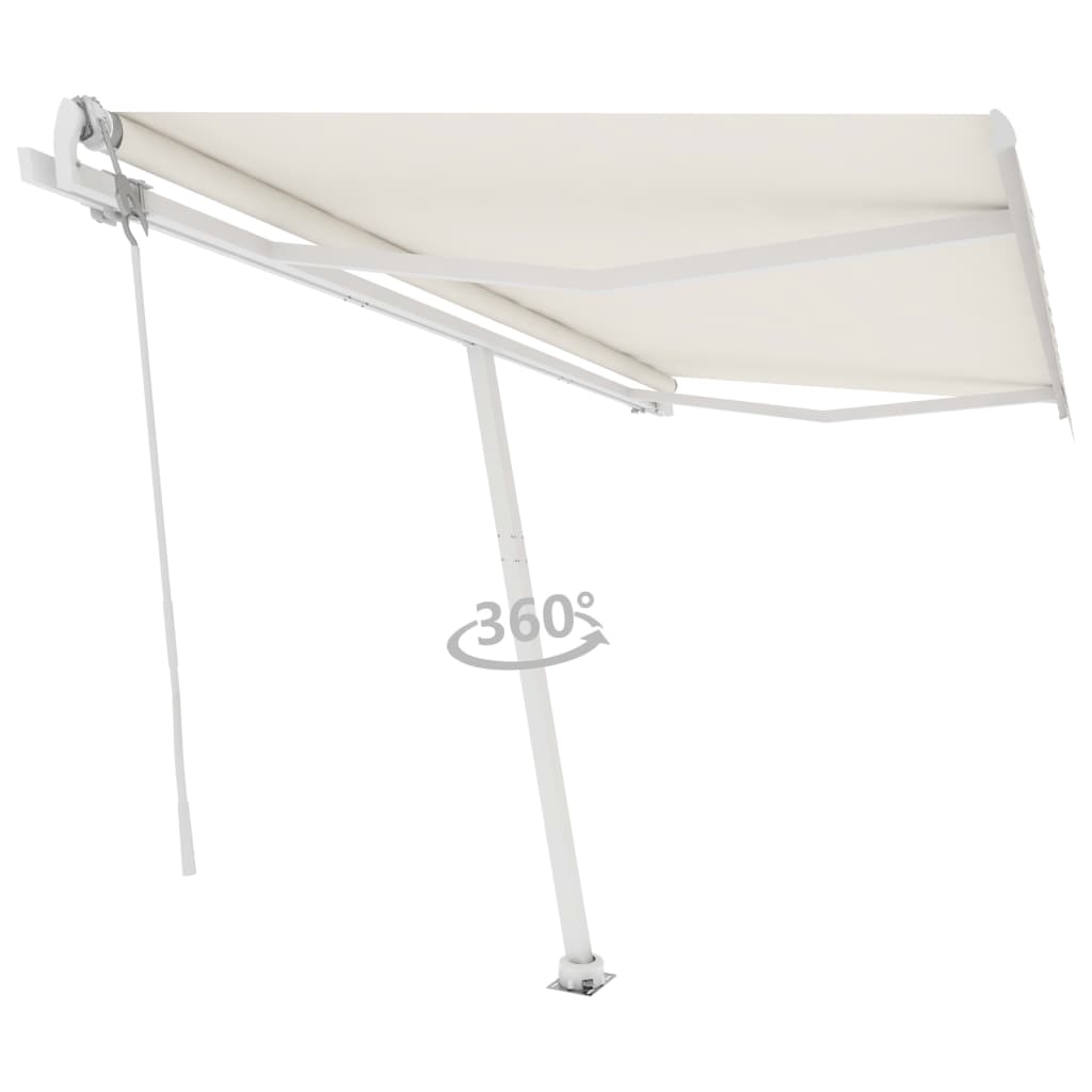 Vidaxl Luifel gratuitement - Crème automatique de 450x350 cm