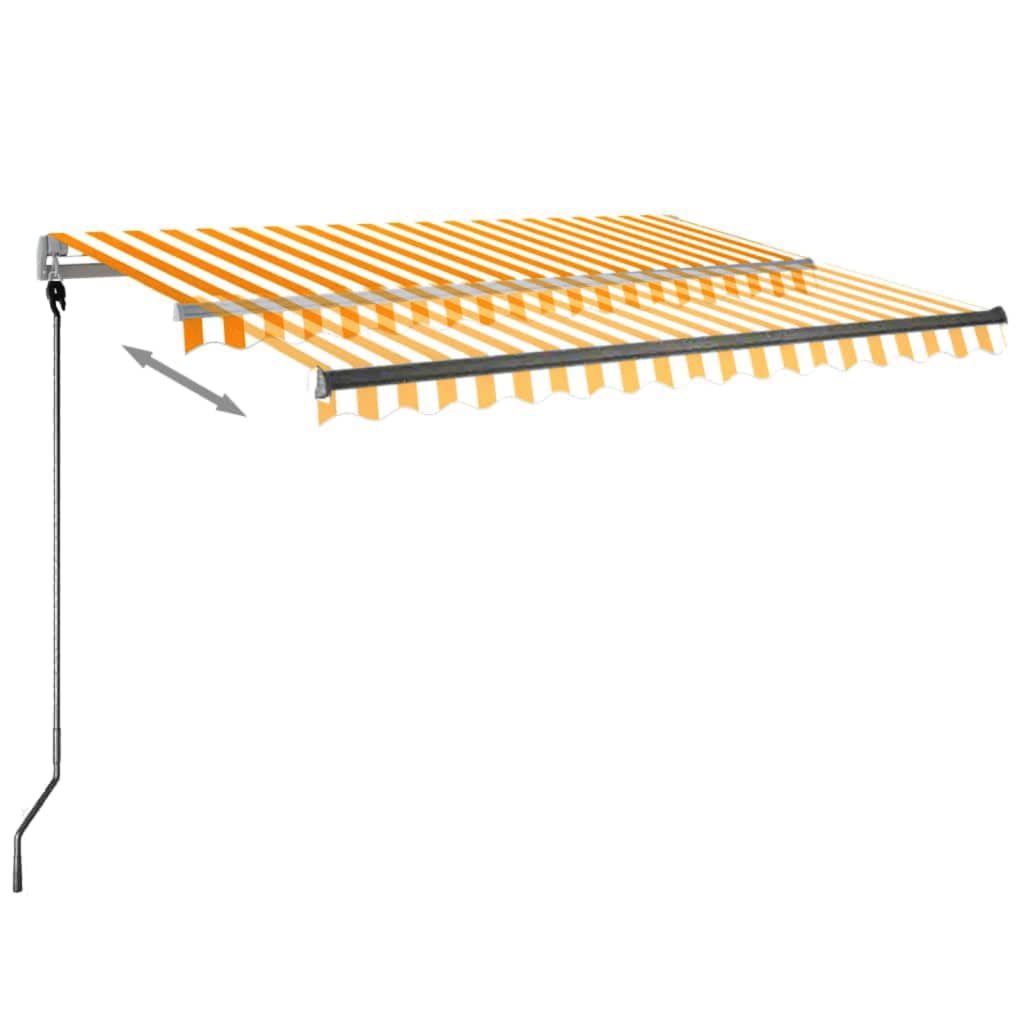 Vidaxl Laifel GRATUITE - Automatique 300x250 cm jaune et blanc