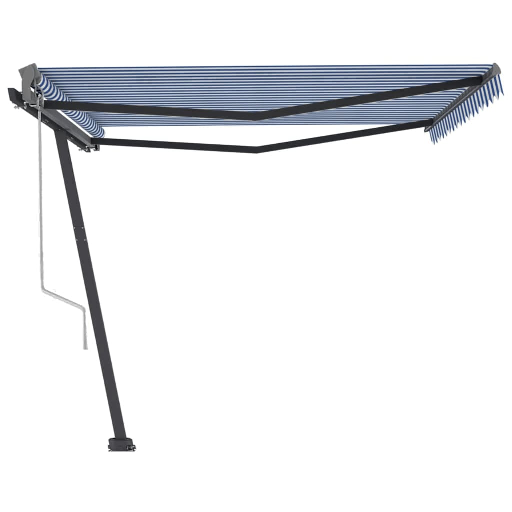 Vidaxl Laifel Free - Automatic 400x300 cm Bleu et blanc