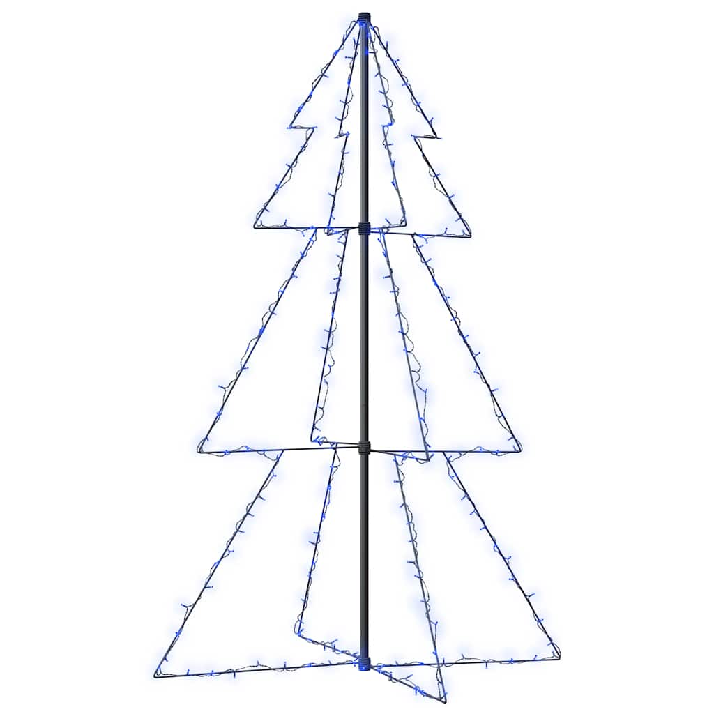 Vidaxl kegelkerstboom 200 LED à l'intérieur et à l'extérieur 98x150 cm