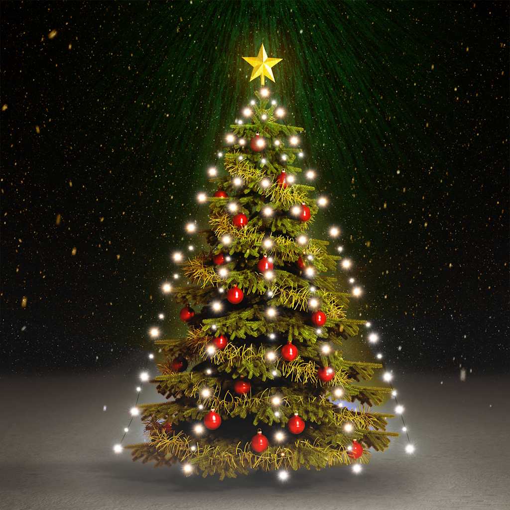 Vidaxx éclairage de sapin de Noël avec 150 LED filet blanc froid 150 cm