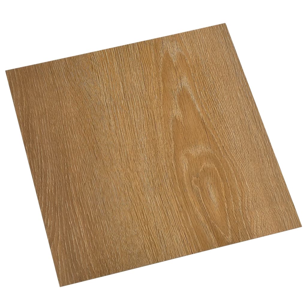 Vidaxl planches de sol 20 pcs autocollantes 1,86 m² PVC marron