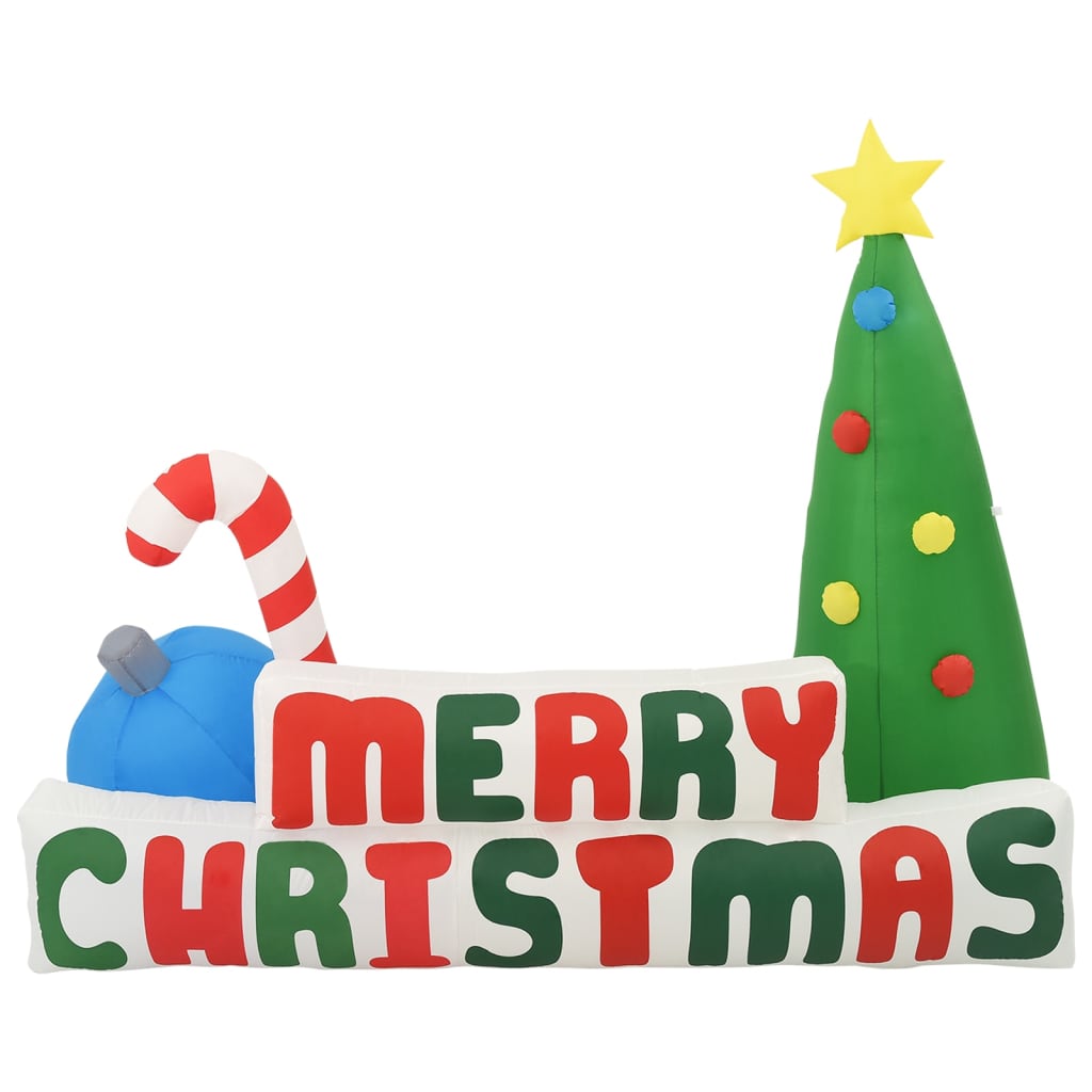 Vidaxl Christmas Tree Joyeux Noël LED 240x188 cm