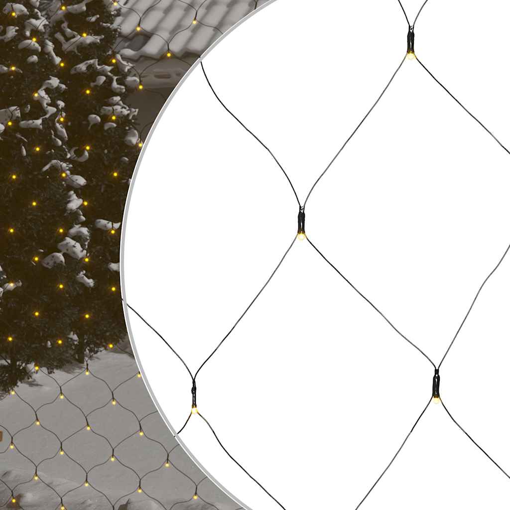 Vidaxl Christmas Network éclairage 204 LED à l'intérieur et à l'extérieur 3x2 m blanc chaud