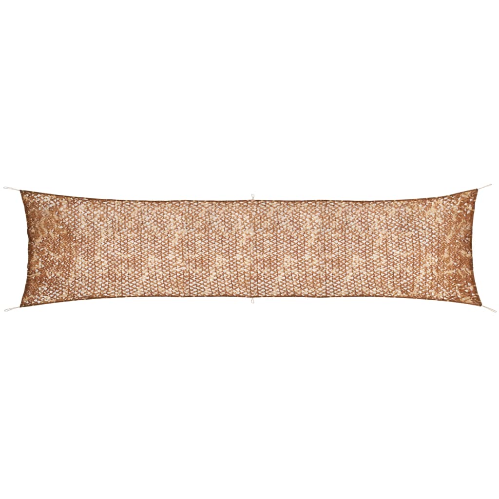 Vidaxl camoufagenet avec sac de rangement 1,5x8 m beige