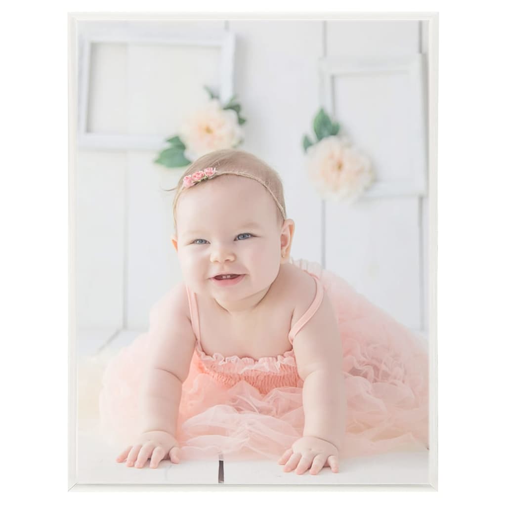 Vidaxl Photo Frames 5 PCS pour le mur ou le tableau 40x50 cm MDF en argent coloré