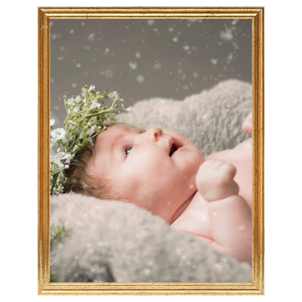 Vidaxl Photo Frames 10 PCS pour le tableau 10x15 cm MDF Gold coloré