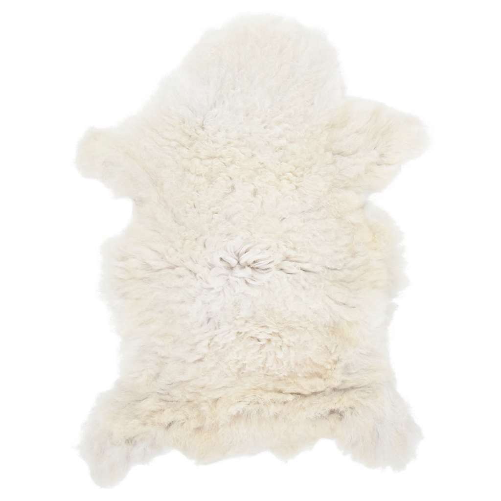 Vidaxl schapvacht (60-70) x (90-100) cm de couleur crème