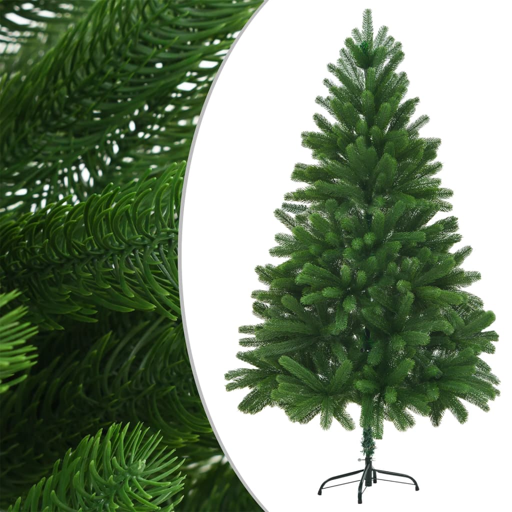 Vidaxl kunstkerstboom avec éclairage et balles de Noël 180 cm verts
