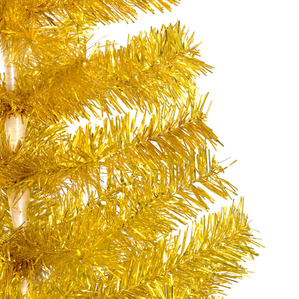 Vidaxl kunstkerstboom avec éclairage et balles de Noël 210 cm
