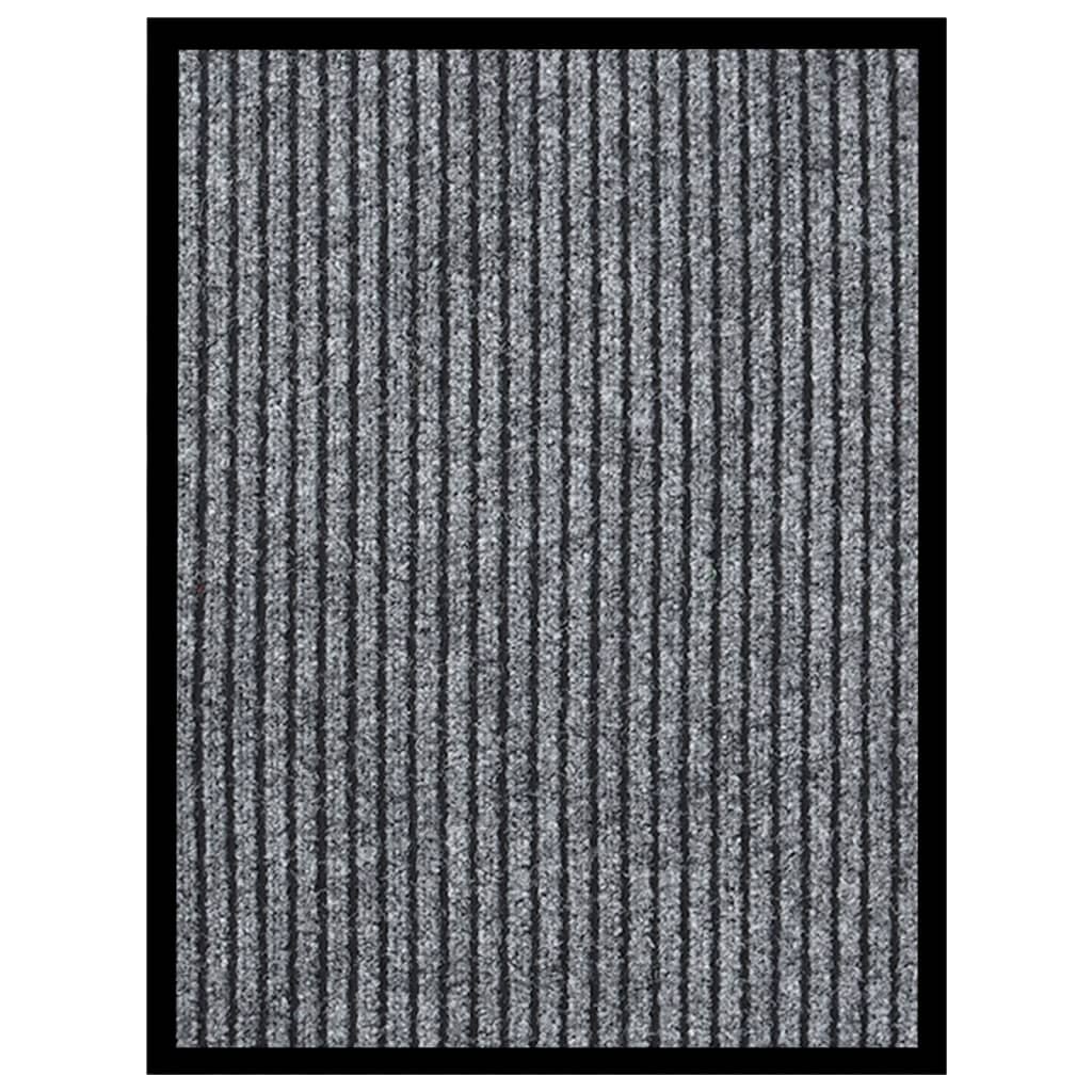 Vidaxx paillasson 40x60 cm rayé gris