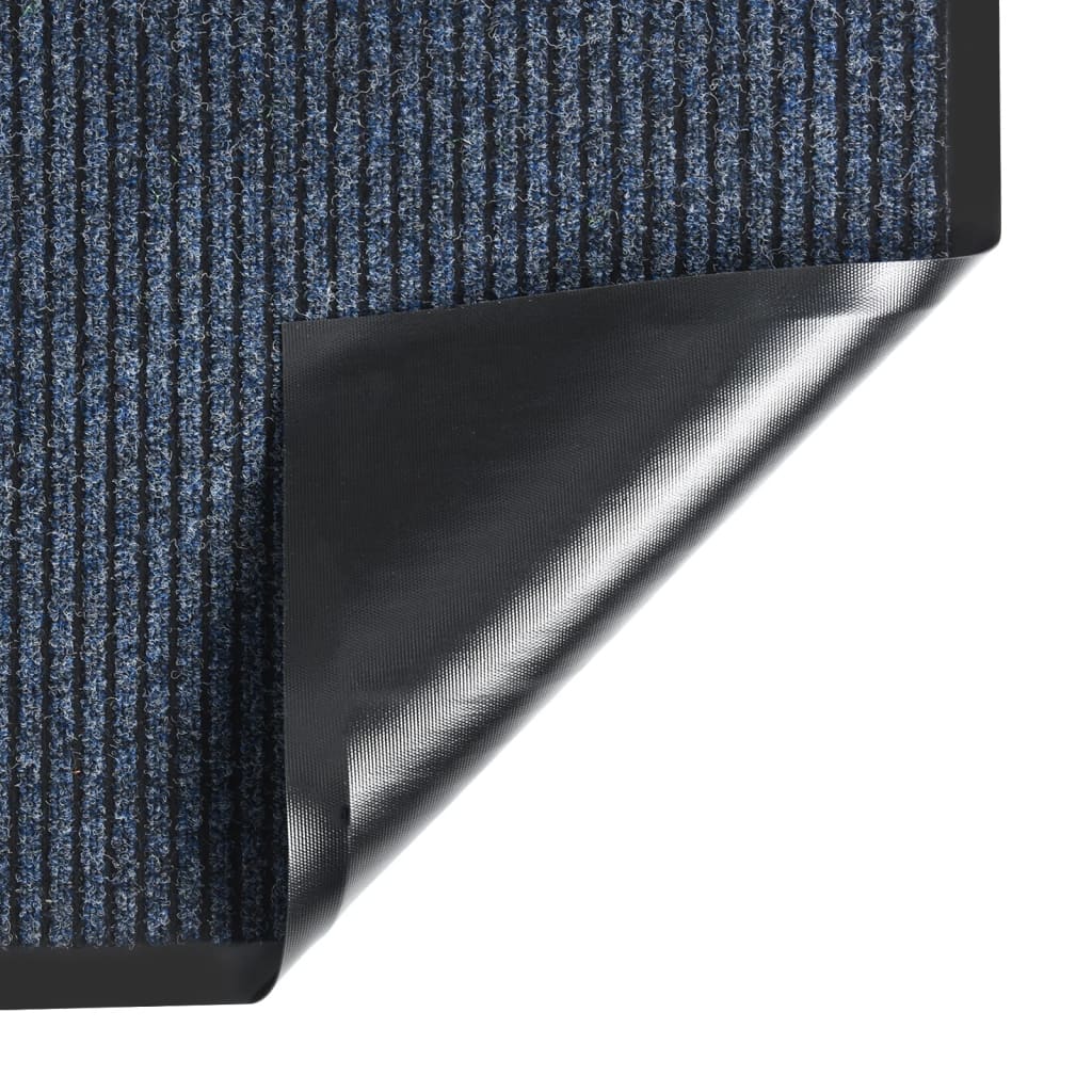 Vidaxx paillasson 40x60 cm rayé bleu
