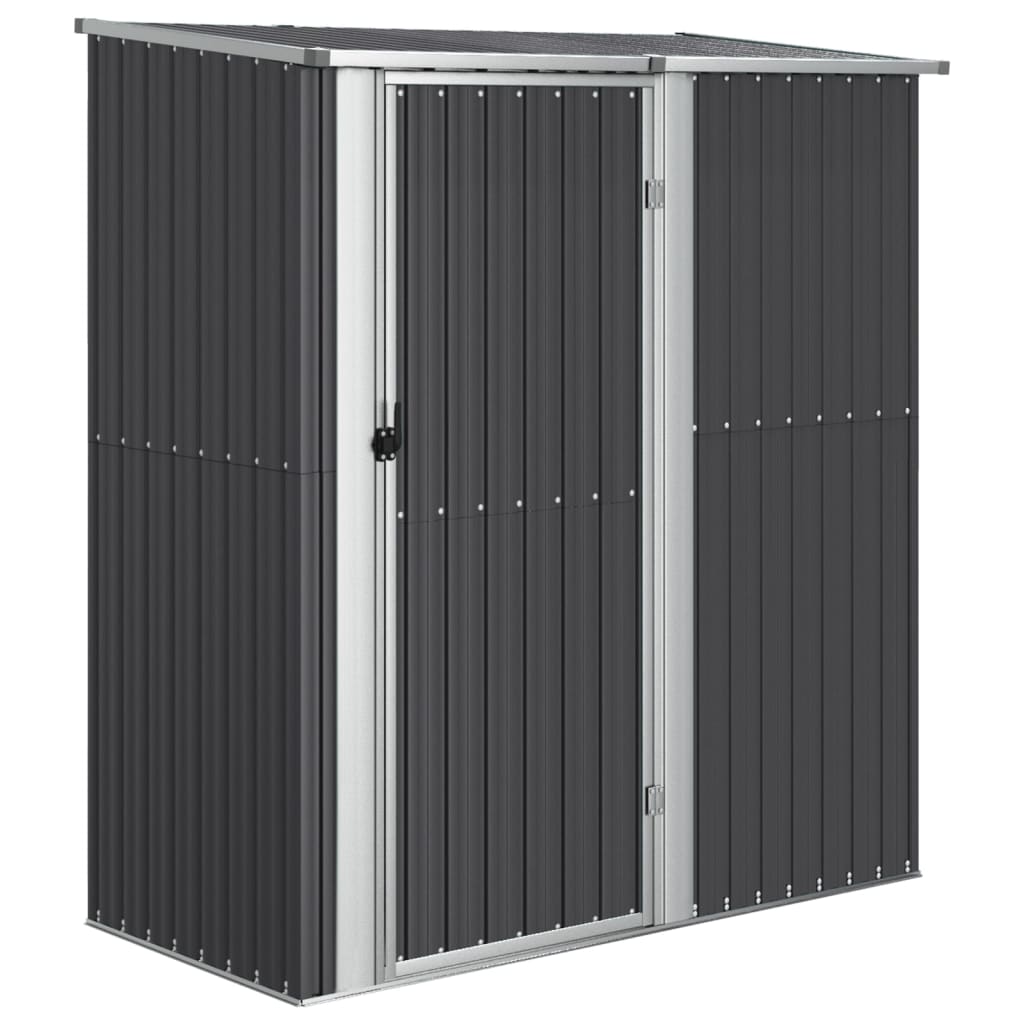 VidaXL Abri de jardin 180,5x97x209,5 cm acier galvanisé anthracite