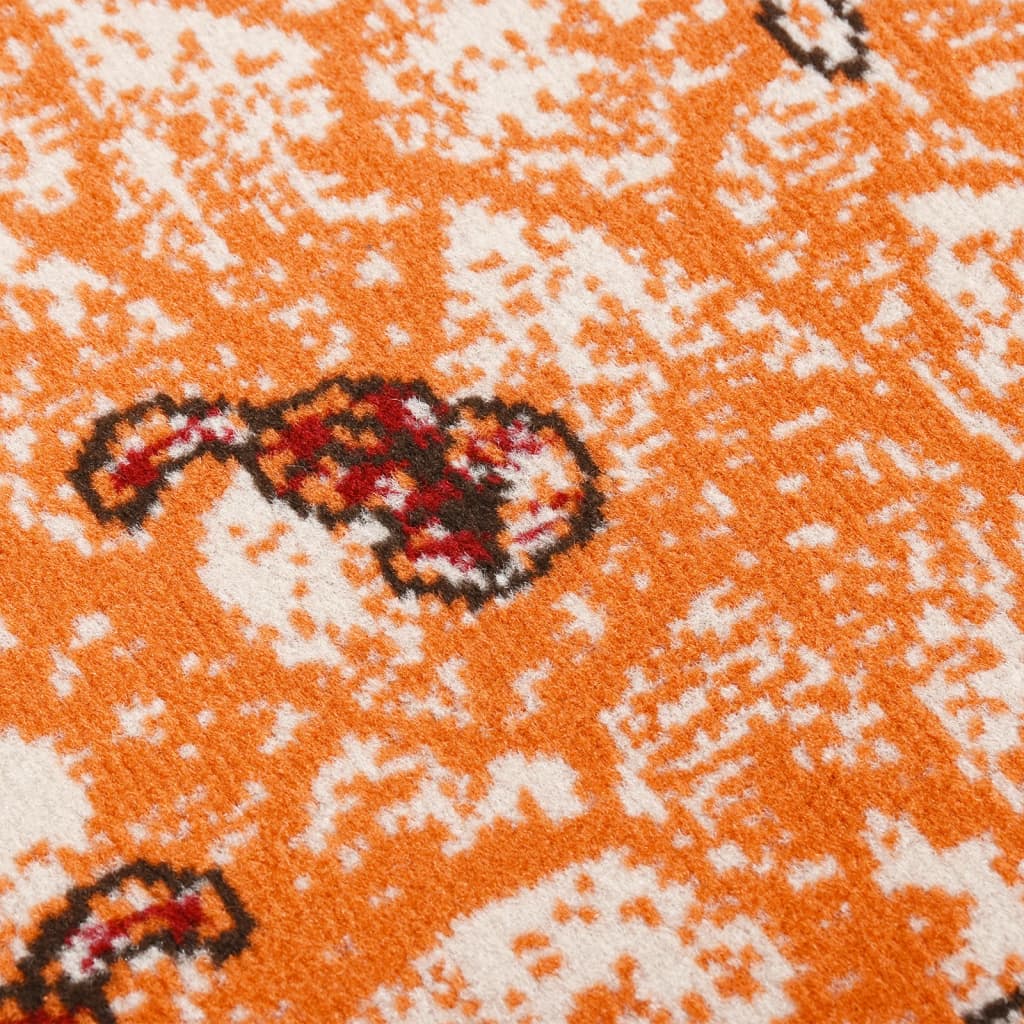Vidaxl Carpet Runner 100x450 cm BCF Terracotta -Colored