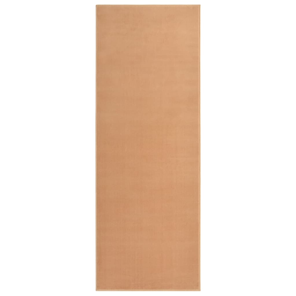 Vidaxl tapijtloper 80x200 cm bcf beige