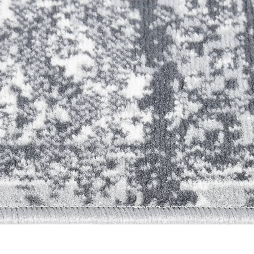 VidaXL Tapis de passage 60x450 cm BCF gris oriental