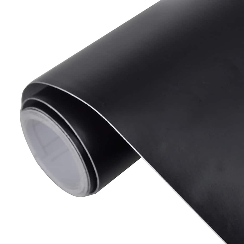Vidaxx 2 pcs film de voiture 100x150 cm + 50x150 cm noir mat